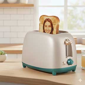Custom Selfie Toaster